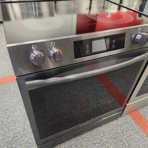 Frigidaire Gallery 30'' Front Control Electric Stove with Total Convection GCFE306CBD